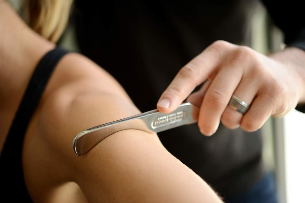 Instrument Assisted Soft Tissue Mobilization treatment at Keep It Kinetic Chiropractic